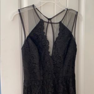 Lulus formal black dress